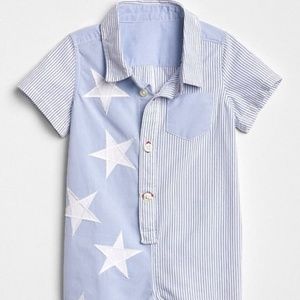 *GAP Kids* Stars & Stripes One-Piece 6-12 mos